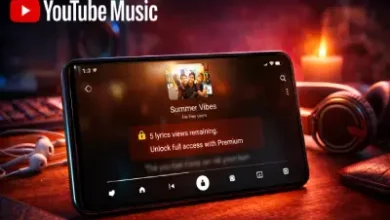 YouTube Music يبدأ تقييد عرض كلمات الأغاني للحسابات المجانية ويجعلها ميزة مدفوعة