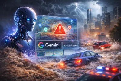 جوجل تستخدم Gemini للتنبؤ بالفيضانات المفاجئة عالميًا عبر أداة Groundsource